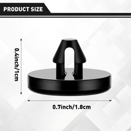 Frienda 12 Pieces Brake Switch Stopper Brake Pedal Pad Brake Light Switch Stopper Brake Switch Pad Clutch Pedal Stopper 90541-06036