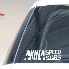 JBY Graphics Akina Speed Stars Vinyl Decal Sticker JDM for Vehicle Window or Body Initial D AE86 Drift Anime JDM Japan Racing Sport