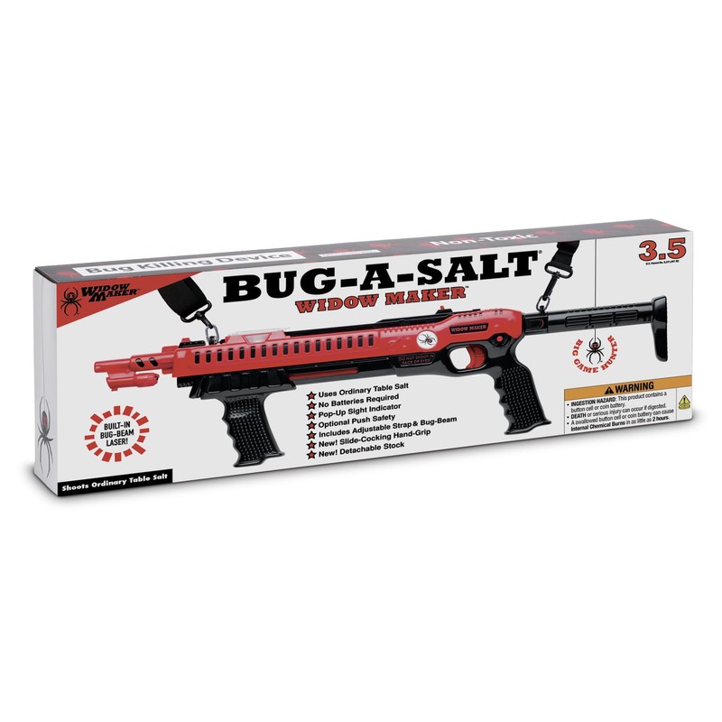 BUG-A-SALT Widow Maker 3.5 Fully Loaded with Bug-Beam Laser Sight,