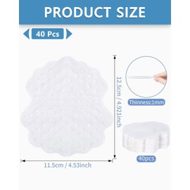 UYRVAPE Pack of 40 Underarm Pads, Underarm Sweat Pads, Sweat Pads, Underarm Sweating Pads, Underarm Sweating Protection, Underarm Sweat Pads, Invisible Sweat Pads, Underarm Sweat Pads