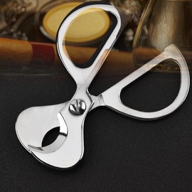 All Metal Cigar Cutters Stainless Steel Super Sharp Cigar Scissors Cut Birthday Gift
