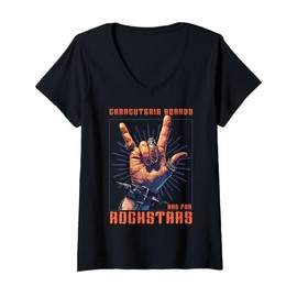 Womens Charcuterie Boards are for Rockstars V-Neck T-Shirt