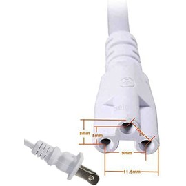 T5 T8 LED Tube Power Extension Cable with On/Off Switch,LED T5/T8 Light Tube Integrated LED Light Fixture Extension Cable Wire (6FT/1.8M) (6)