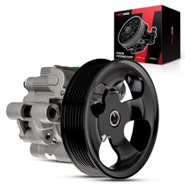Torchbeam Power Steering Pump, with Pulley, Compatible with 2005-2015 Tacoma 4.0L, 2007-2009 RX350, Replace 21-5447, 215447, 431004130, 4431004130 Power Assist Pump