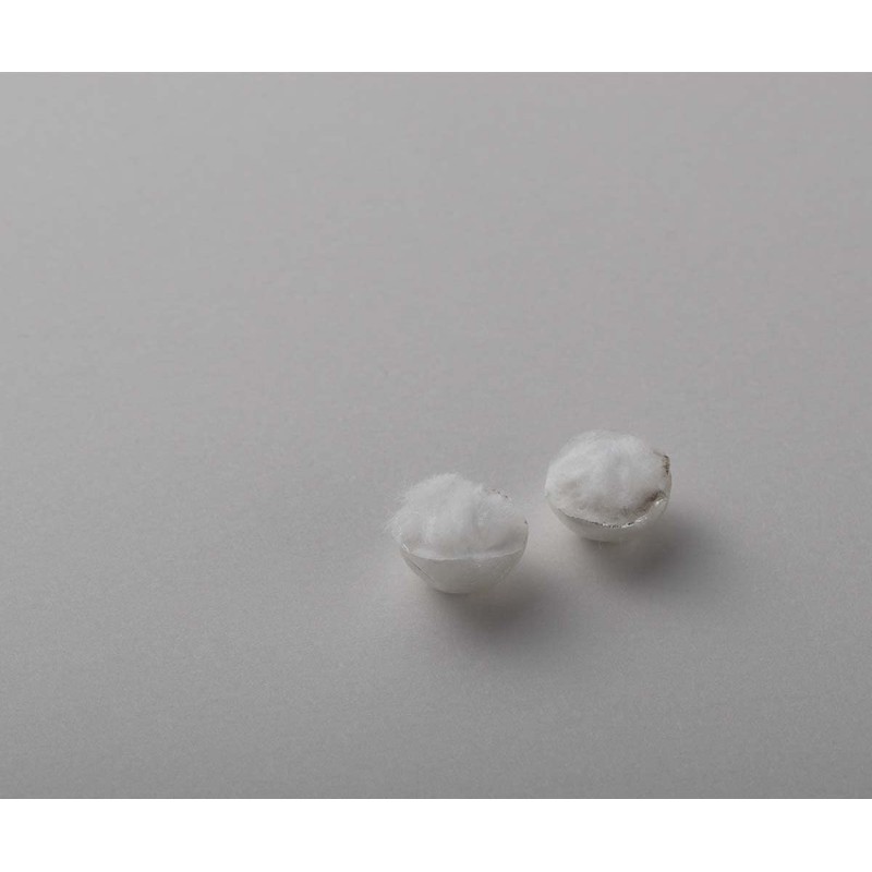Cotton Pearl Earrings, Pearls, Choose from 3 Colors & 4
