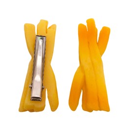 Funny Simulated French Fries Hair Clips for Women Girls Cute Hairpins Duckbill Hair Accessories