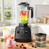 Professional Blender,Smoothies Blenders, PRASKY Max.2400Watts/1000Watts Blender and Grinder Combo 25000RPM