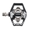 SHIMANO Pedals PD-M8120 Deore XT trail wide SPD pedal, Black,