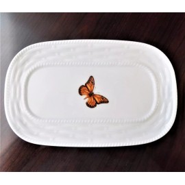 Lenox Butterfly Meadow with Bunny Butter Dish   ~~ NEW ~~