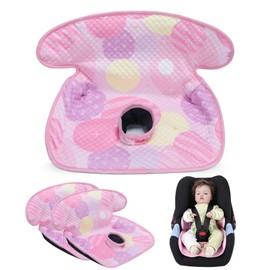 LITTOBEBE Piddle Pad, Car Seat Potty Training Protector- Waterproof Car Seat Liner with Anti-Slip Backing, Machine Washable Cover for Baby Toddler Carseat, Stroller (Pink, 2PC)