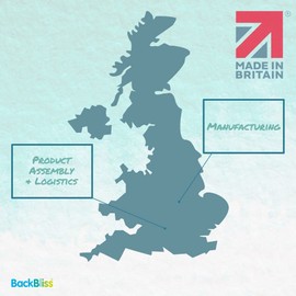 BackBliss Effortlessly Reaches Your Back - Easy Lotion Applicator for Backs - Made in Britain Green