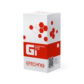 Gtechniq Auto G1 ClearVision Smart Glass for Cars, Repels Water off Glass and Windscreens, Easy to Use, Lasts up to 20,000 Miles, 15ml