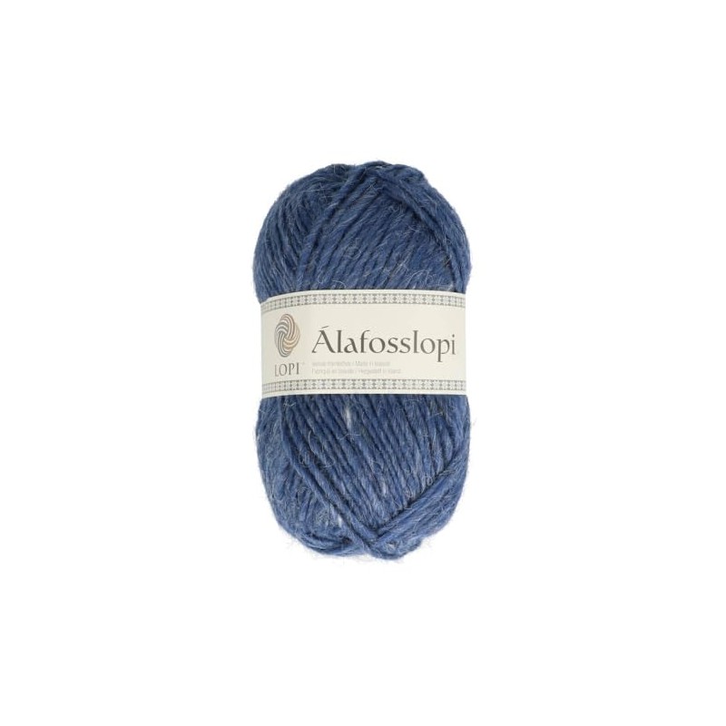 Alafoss Lopi Iceland Wool 0010 denim, Wool for Iceland Sweaters,
