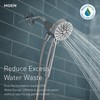 Moen Engage Magnetix Shower Head with Handheld Sprayer, 6 Handheld