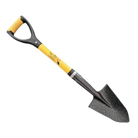 Spear Head Spade SHMini 30" Mini Shovel - Small Shovel with a 6" x 8" Beveled Blade, Steel-Reinforced Fiberglass Short Handle & a Cushioned D-Grip - Small Gardening Spade for Precision Digging