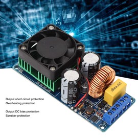 HIFI Amplifier Module, 500W Class D Digital Power Amplifier Board, High Performance Audio Parts (110V)
