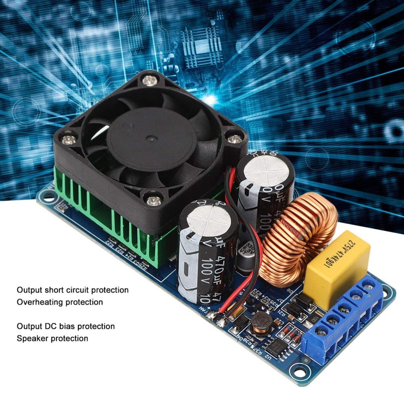HIFI Amplifier Module, 500W Class D Digital Power Amplifier Board,
