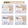 zoocatia Laundry Room Decor Dryer Sheet Container Wood Detergent Dispenser