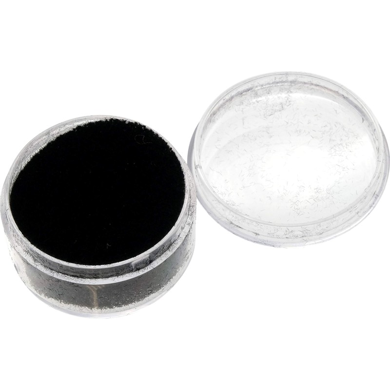 FindingKing Black Gem Jar Jewelry Tray Insert Gemstone Display Clock