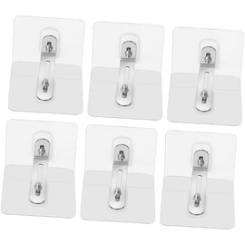 6Pcs Wezxrauo Heavy Duty Anti-Tip Furniture Straps, Childproof Wall Anchors for Securing Dressers, Bookcases, TVs, Easy Installation Earthquake Proof Safety Straps for Home