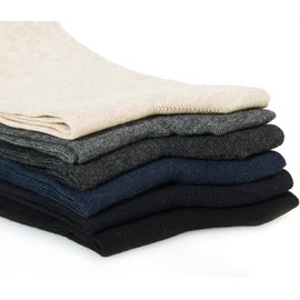 Feetalk 98% Comfortable and Durable Cotton Socks for Men and Women - Perfect for Business and Casual Wear