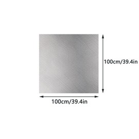 Fire Pit Mat, 2 Pack 39 x 39 Inch Folding Fire Pit Undergrill Protection Mat Portable Fire Pits Square Fireproof Mat BBQ Mat Durable Patio Grill Mat