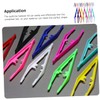 Healvian 30pcs Plastic Eyebrow Tweezers for Women Use Eyebrow Trimming