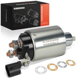 A-Premium Starter Solenoid Compatible with Jeep Models - Grand Cherokee 1999-2002, Wrangler 1999-2004, TJ Series Cherokee - 4.0L - 12V