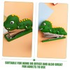 Operitacx Mini Stapler Tape Refill Ruler Desktop Hot Stapler Kit