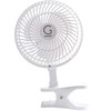 Genesis 6-Inch Clip Convertible Table-Top & Clip Fan Two Quiet