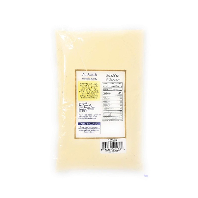 Rani Sattu Flour (Roasted Chana Gram) 14oz (400g) ~ Natural,