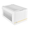 SilverStone Technology SUGO 14, SG14, White, Mini-ITX Cube Chassis, Supports