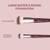 BK BEAUTY BK BEAUTY - LARGE BUFFER & ROUND FOUNDATION