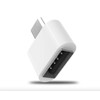 FPC White Standard USB-A to Micro USB OTG Converter Adapter