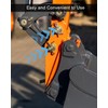HUQUZN Quick Attach Bucket Locking Pin Fit for Kubota KX040