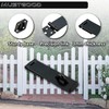 MustGood Heavy Duty Gate Lock, 7-3/4" Extra Thick Steel, Padlock
