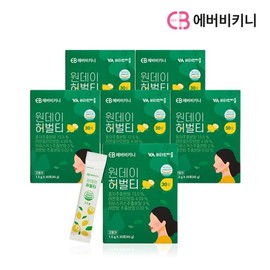 Ever Bikini One Day Herbal Tea Black Tea Herbal Tea 6 Boxes Total 180 Packets / 에버비키니 원데이 허브티 홍차 허벌티 6박스 총180포
