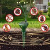 2 Packs Solar Mole Repellent with Garden Lights, Upgraded Gopher
