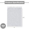 PSBM Bubble Pouches Bubble Out Bags, 8x11.5 Inch, 700 Pack,