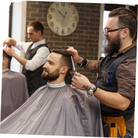 Minkissy 7pcs Hairdressing Set Scissors Comb Barber Tools Kit Hair Cutting Tools for Salon Home Use