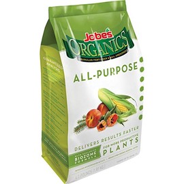 Jobes 09526 4 Lb Organic All Purpose Granular Fertilizer 4-4-4