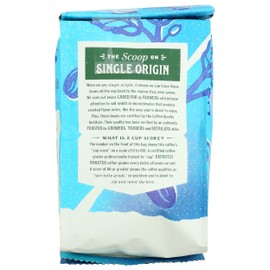 Whole Foods Market, Costa Rica Single Origin Whole Bean Coffee, Light Roast, Orange & Chocolate, 12 Ounce