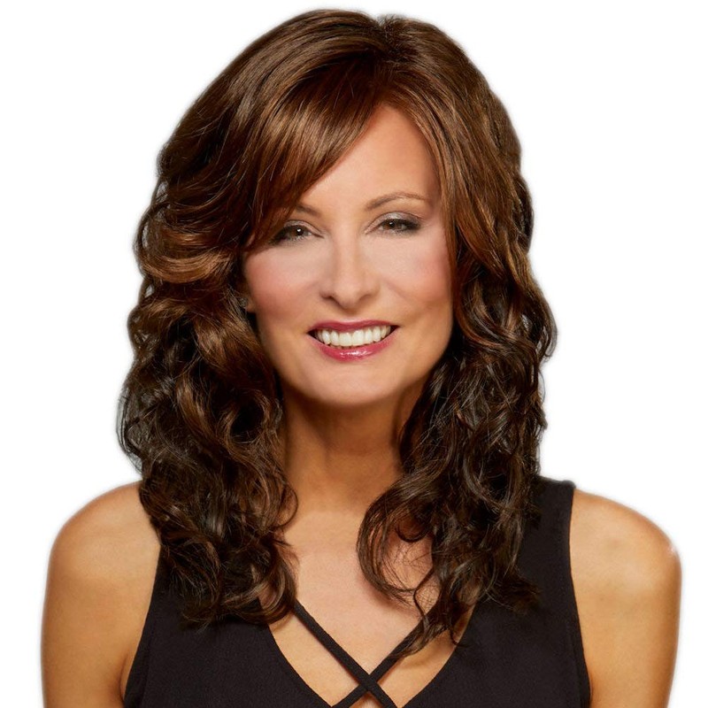 Mane Attraction (Hollywood) - Synthetic Front Lace Wig in TOFFEE