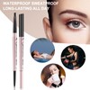 TurritopsisD Eyebrow Pencils 2-Pack, Professional Brow Pencil Dual Tips Retractable