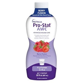 Pro-Stat Advanced Wound Care (AWC), Concentrated Liquid Protein Medical Food - Berry Fusion Flavor, 30 Fl Oz bottle