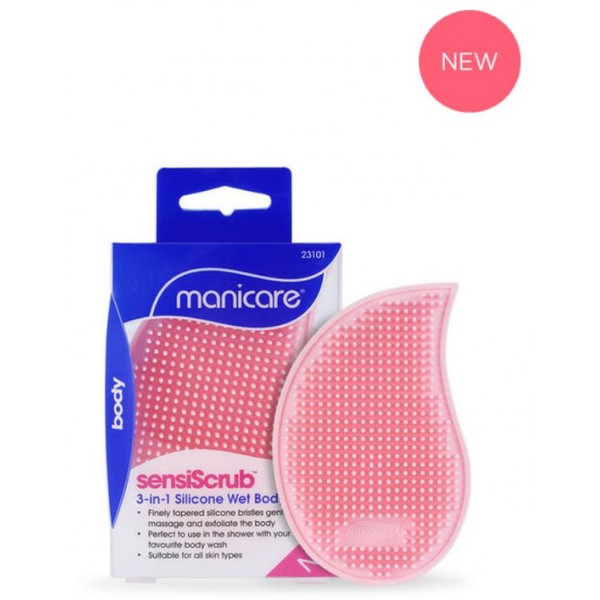Manicare Buy Manicare SensiScrub 3-In -1 Silicone Wet Body Brush
