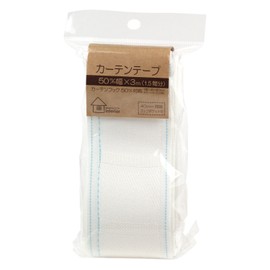 KIYOHARA sankokko- Curtain Tape Cotton Type 3 m 50 mm sun91 – 74