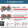 DIN Rail Terminal Block, CTRICALVER Universal Class Terminal Block Kit,