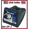 Custom Accessories Heavy Duty Wheel /Tire Stop Block Chocks Set