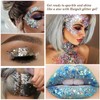 Body Glitter Gel Festival Face Body Glitter Gel for Face